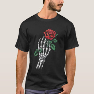 Camiseta Feliz Dia das Bruxas Esqueleto Osso