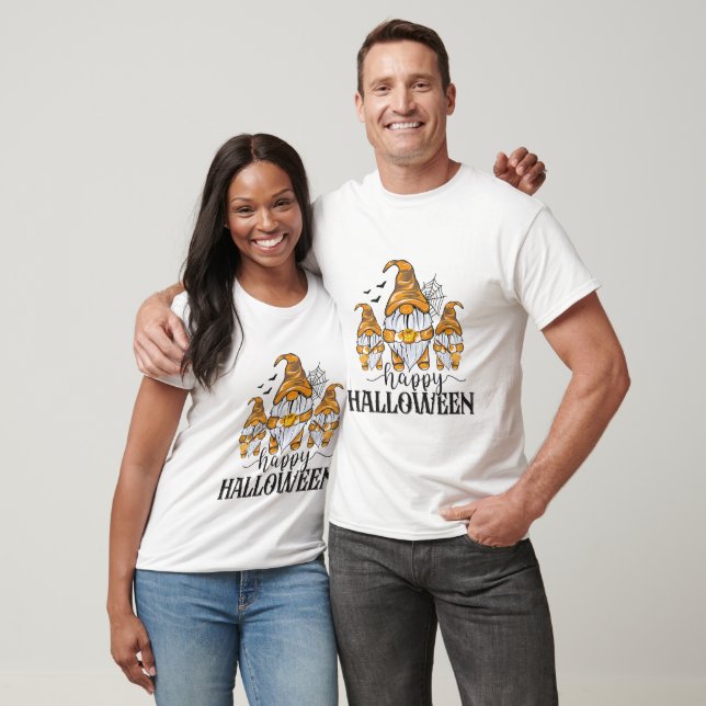 Camiseta Feliz Dia das Bruxas - Halloween (Unissex)