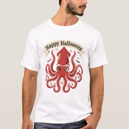 Camiseta Feliz Dia das Bruxas Lula Gigante