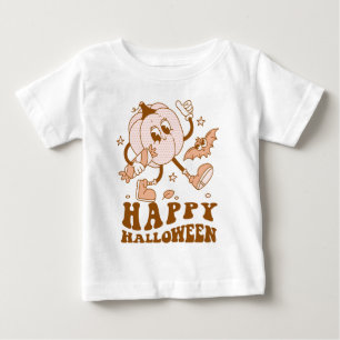 Camiseta Feliz Dia das Bruxas  Pumpkin da Bolinhas