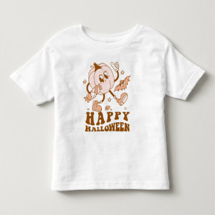 Camiseta Feliz Dia das Bruxas  Pumpkin da Bolinhas