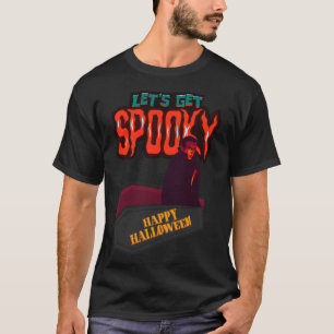 Camiseta Feliz Dia das Bruxas Vamos Ficar Brincadeiras