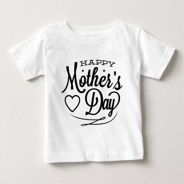 Camiseta Feliz Dia das Mães (Frente)