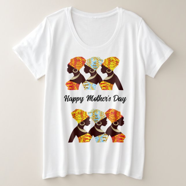 Camiseta Feliz Dia das Mães (Frente do Design)