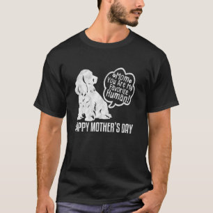 Camiseta Feliz Dia das Mães Cocker Spaniel Mamãe Você É Meu