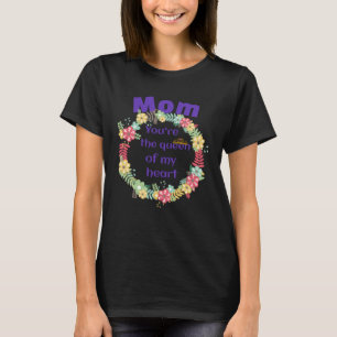 Camiseta Feliz Dia das Mães, Frota Floral para a Mãe