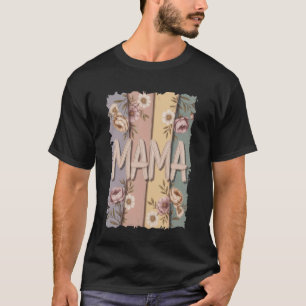Camiseta Feliz Dia das Mães Mãe Fita Mama Coquette Laço Mot