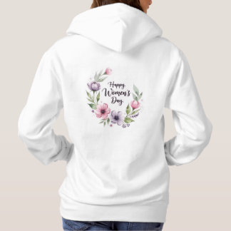 Camiseta feliz dia das mulheres 2026 hoodies celebração