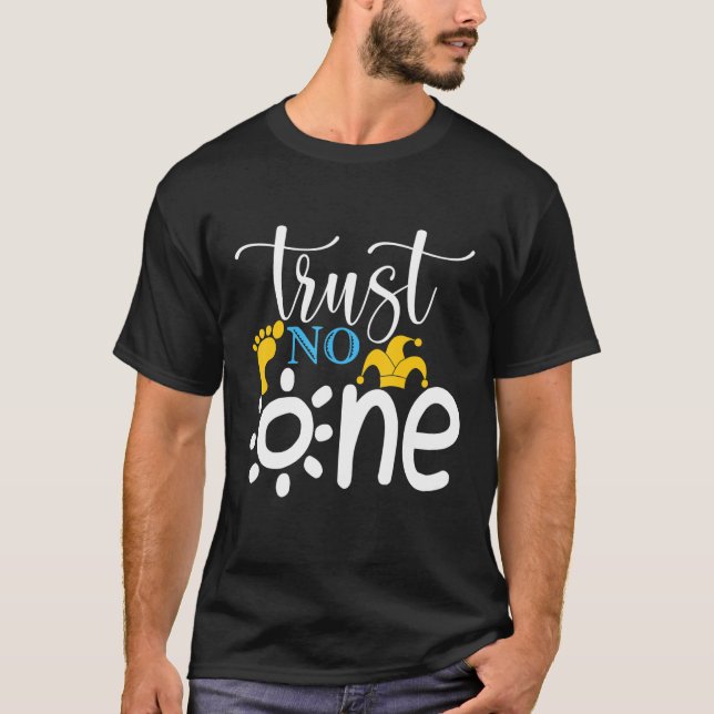 Camiseta Feliz dia de abril Fool 1rua Dia de abril Piada co (Frente)