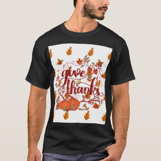 CAMISETA FELIZ DIA DE AÇÃO DE GRAÇAS