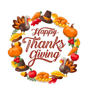 Camiseta Feliz Dia de Ação de Graças