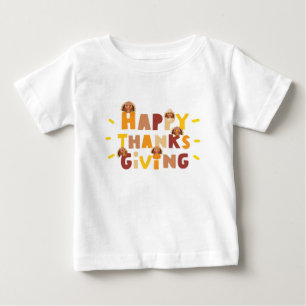 Camiseta Feliz Dia de Ação de Graças
