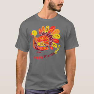 Camiseta Feliz Dia de Ação de Graças 2021 Fall Season