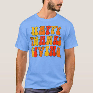 Camiseta Feliz Dia de Ação de Graças à Turquia Engraçado To