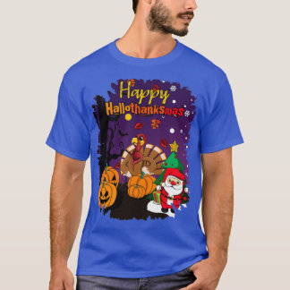 Camiseta Feliz Dia de Ação de Graças de Natal