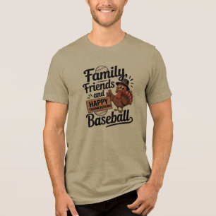 Camiseta Feliz Dia de Ação de Graças Folhas de outono