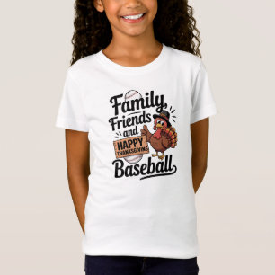 Camiseta Feliz Dia de Ação de Graças Folhas de outono