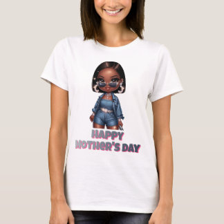 Camiseta Feliz dia de as mães