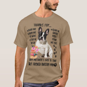 Camiseta Feliz dia de as mães 2021 Bulldog Francês