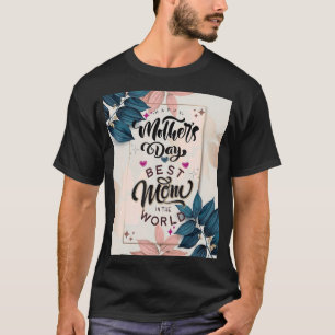 Camiseta Feliz Dia de as mães 2022, Fécula Bela Para As Mul
