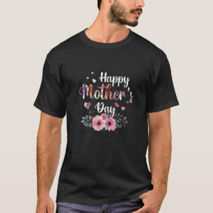 Camiseta Feliz Dia de as mães 2022, Fécula Bela Para As Mul