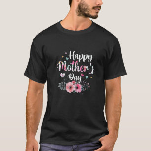 Camiseta Feliz Dia de as mães 2022, Fécula Bela Para As Mul
