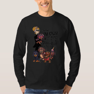 Camiseta Feliz Dia de as mães Cachorro Mãe Dachshund Cachsh