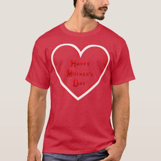 Camiseta Feliz dia de as mães Com Amor 12