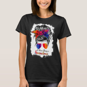 Camiseta Feliz Dia de as mães Eu Adoro Ser Uma Irmã Da Avó 