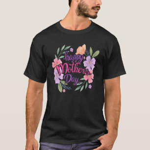 Camiseta Feliz Dia de as mães Para As Mulheres Vovó