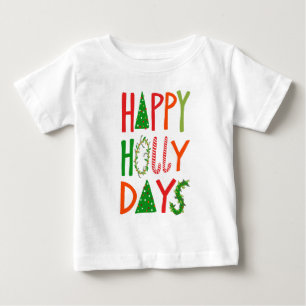 Camiseta FELIZ DIA DE FÉ FELIZ Natal