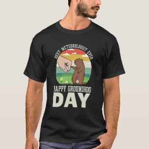 Camiseta Feliz Dia de Marmota Melhor Meteorologista 8