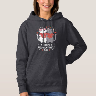 Camiseta Feliz Dia de Meowentine Engraçado