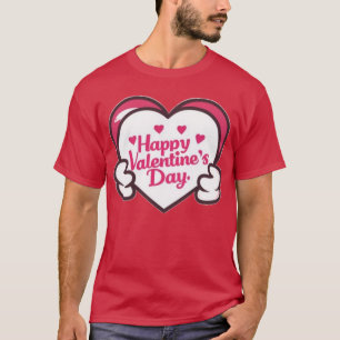 Camiseta Feliz dia de os namorados