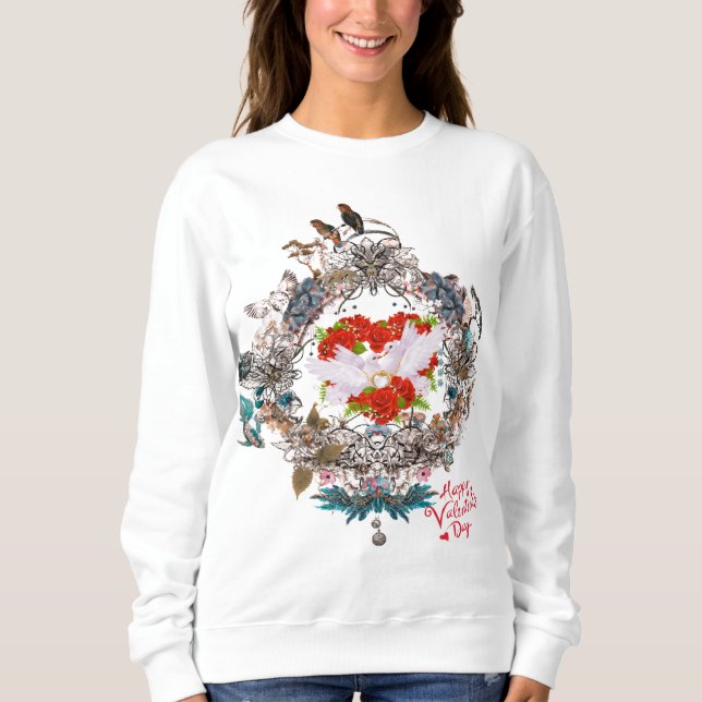 Camiseta Feliz dia de os namorados (Frente)