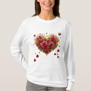 Camiseta Feliz dia de os namorados