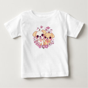 Camiseta Feliz dia de os namorados!