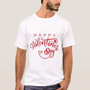 Camiseta Feliz dia de os namorados
