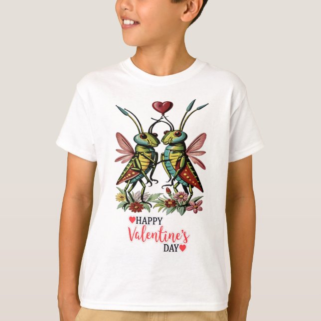 Camiseta Feliz dia de os namorados (Frente)