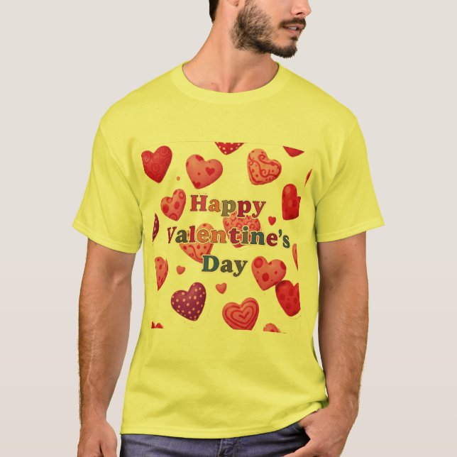 CAMISETA FELIZ DIA DE OS NAMORADOS (Frente)