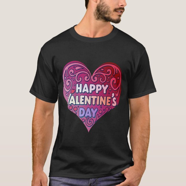 CAMISETA FELIZ DIA DE OS NAMORADOS (Frente)