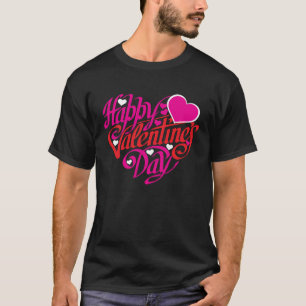Camiseta Feliz dia de os namorados 2020 Amar Garota Adoráve