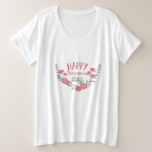 Camiseta Feliz dia de os namorados de presente do casal