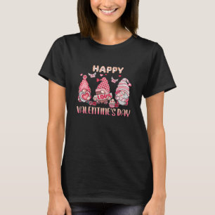 Camiseta Feliz dia de os namorados Love GnomDia de os namor