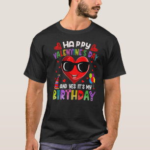 Camiseta Feliz dia de os namorados Sim É Meu Coração de Ani