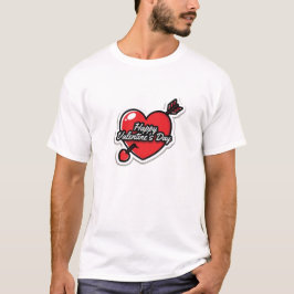 Camiseta Feliz dia de os namorados - Vista seu amor com ale