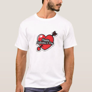 Camiseta Feliz dia de os namorados - Vista seu amor com ale