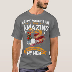 Camiseta Feliz Dia de os pais do Meu Pai Incrível