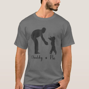Camiseta Feliz Dia de os pais Eu Amo O Pai Pai E Eu