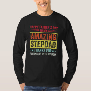 Camiseta Feliz Dia de os pais Para A Minha Incrível Vintage